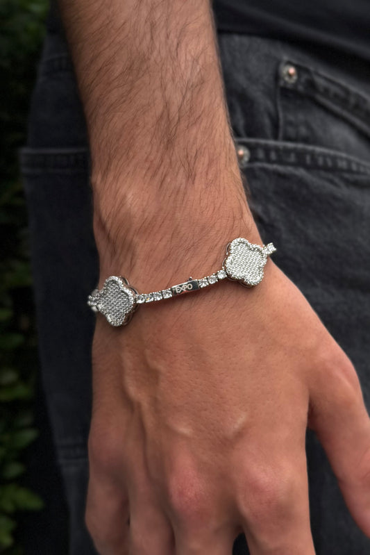3mm Motif Tennis Bracelet