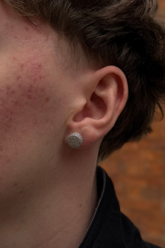 Micro Clustered Iced Stud Earrings