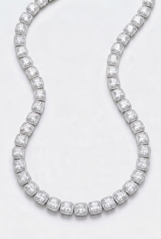 10mm Clustered Tennis Chain