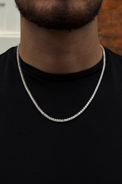 3mm Moissanite Tennis Chain
