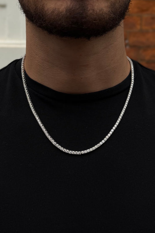 3mm Moissanite Tennis Chain