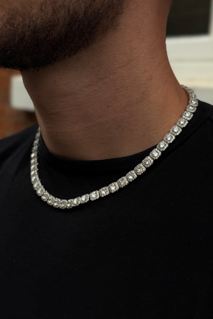 7mm Clustered Tennis Chain