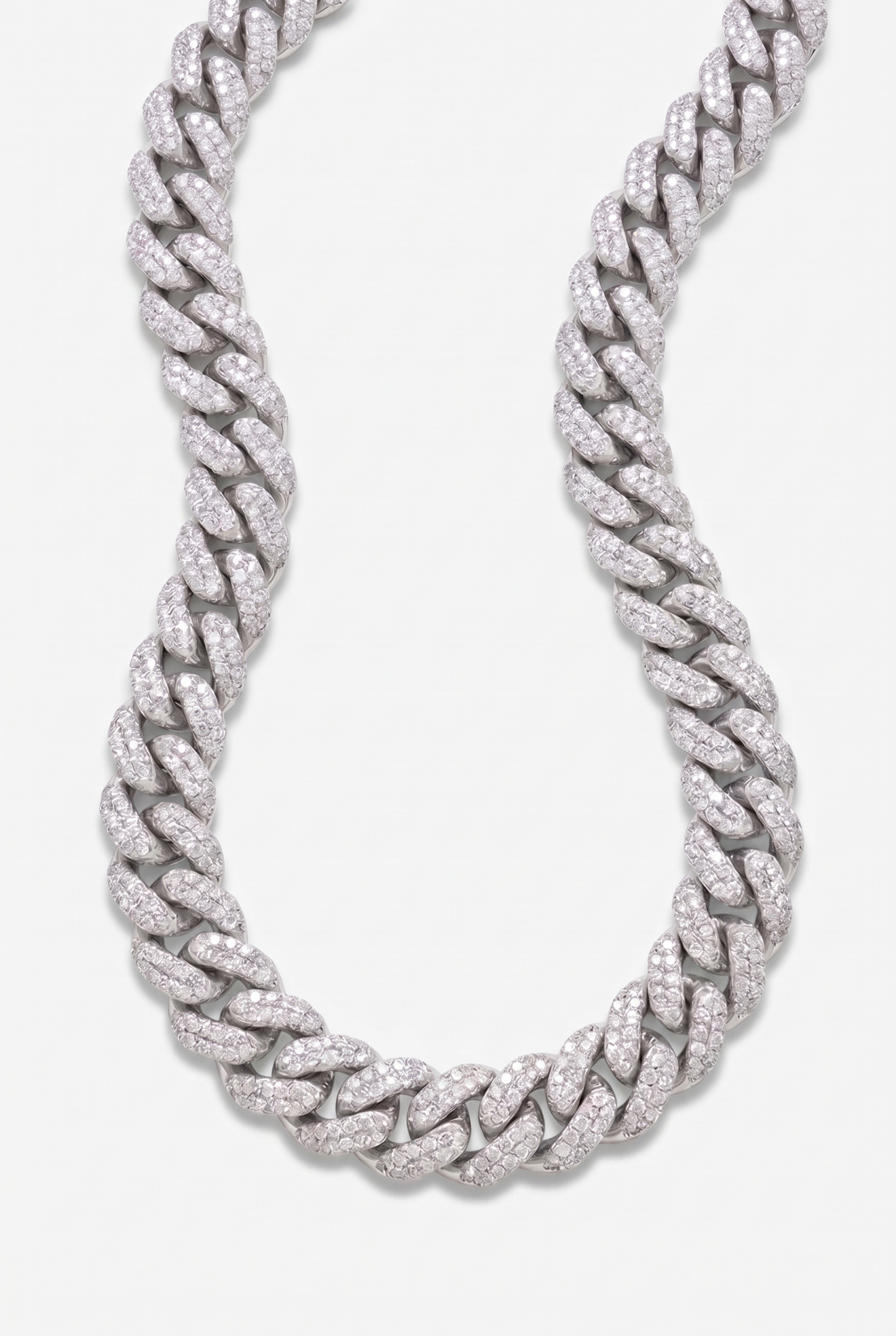 14mm Iced Prong Chain