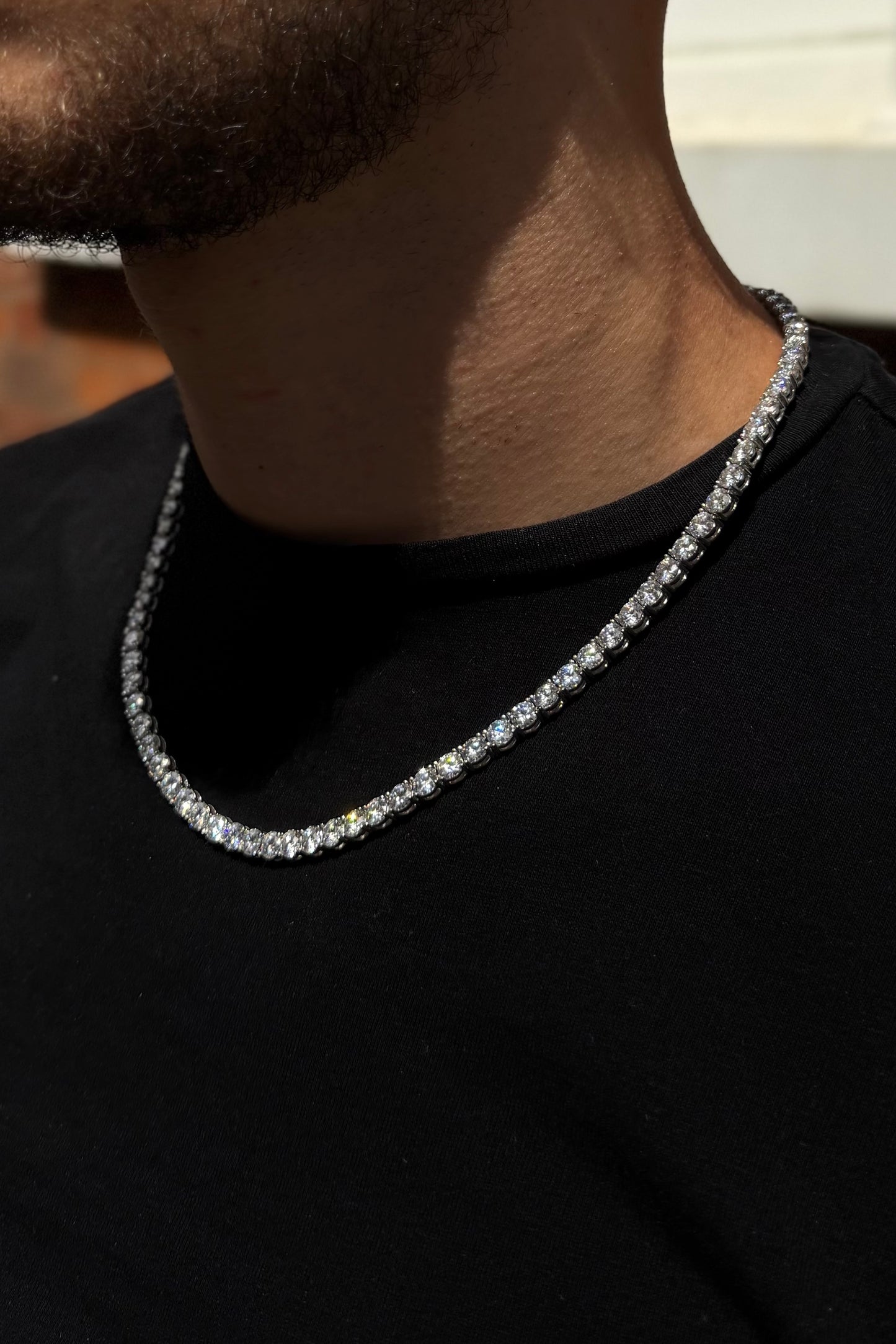 5mm Moissanite Tennis Chain