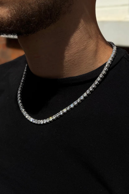 5mm Moissanite Tennis Chain