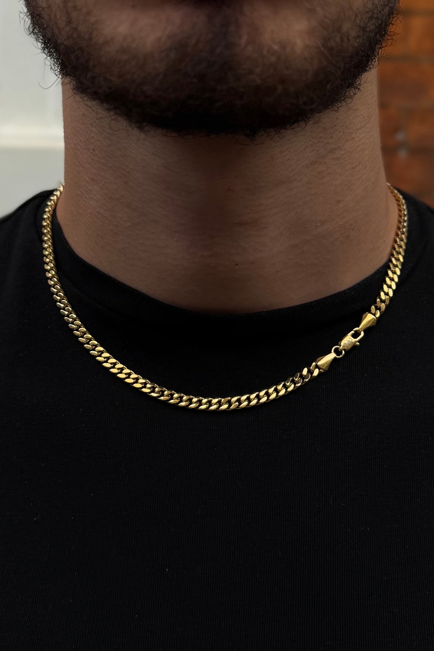 5mm Miami Cuban Chain - Gold