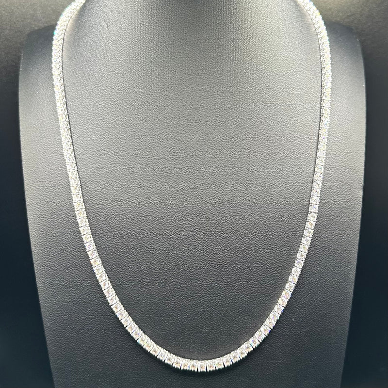 3mm Moissanite Tennis Chain