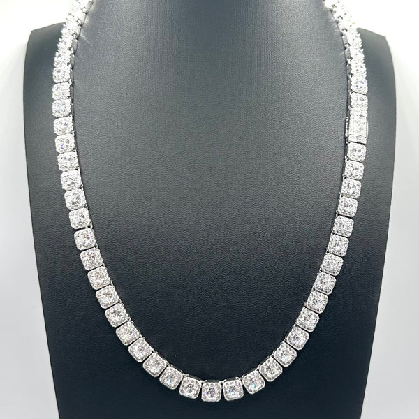7mm Clustered Tennis Chain