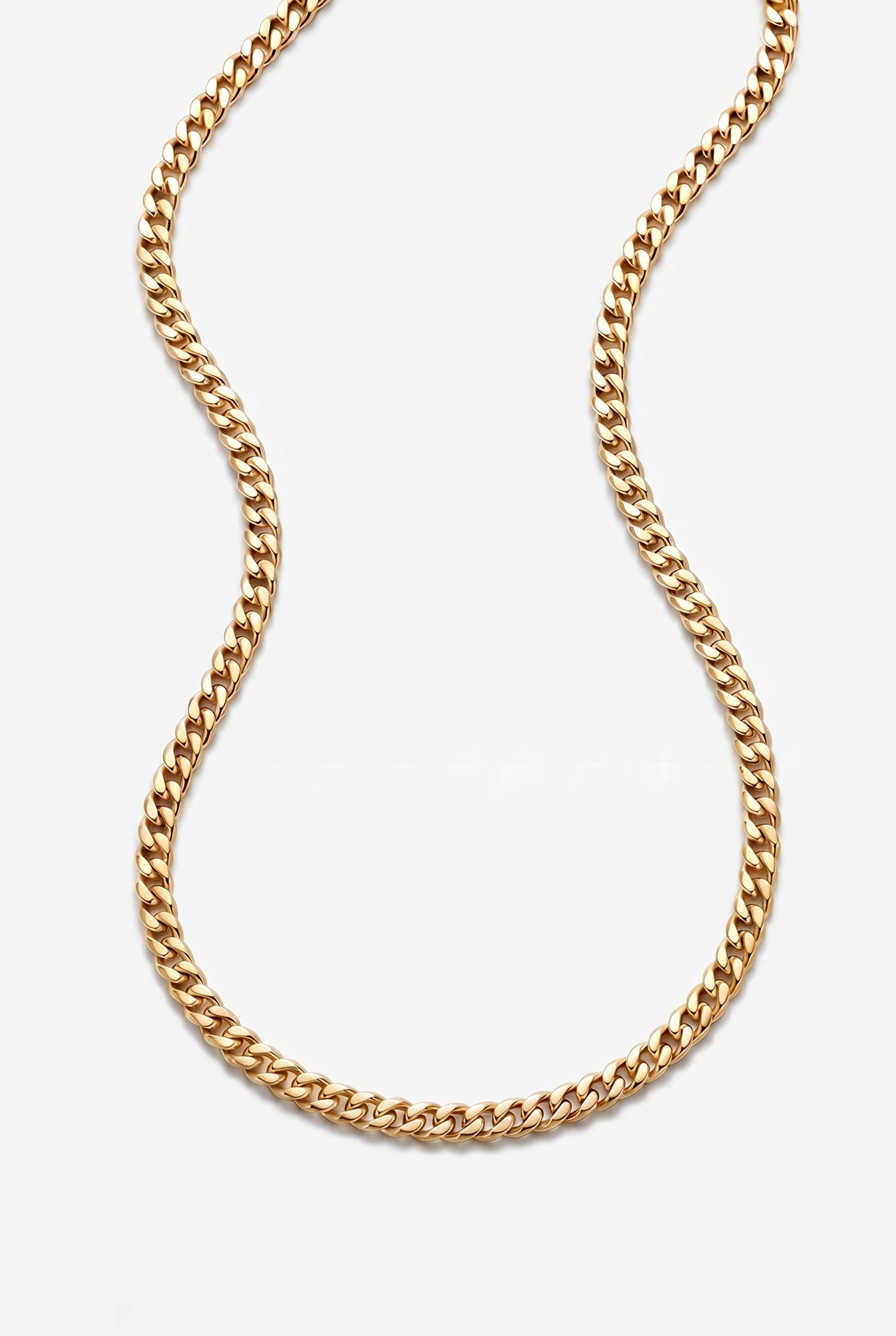 3mm Miami Cuban Chain - Gold