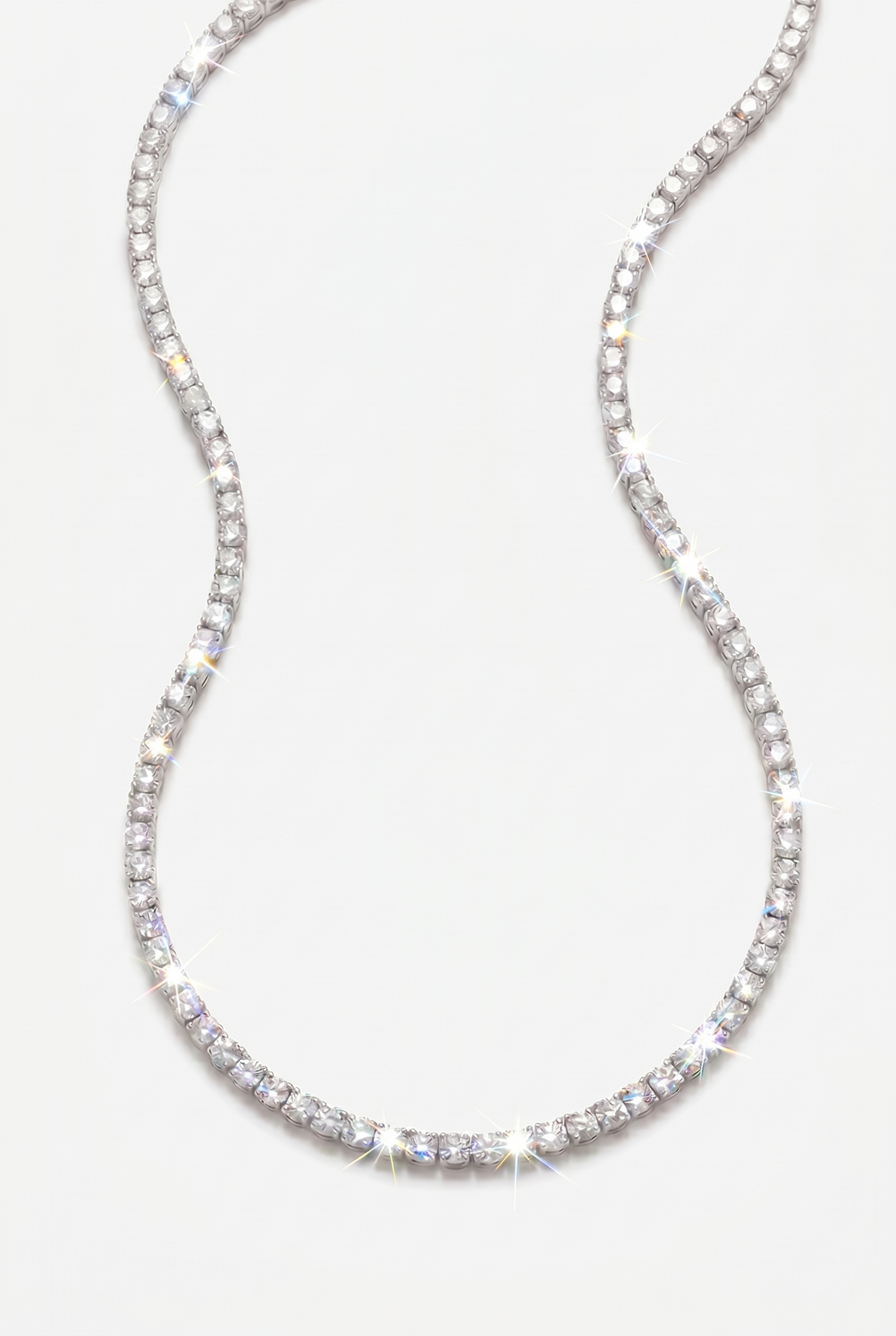 3mm Moissanite Tennis Chain