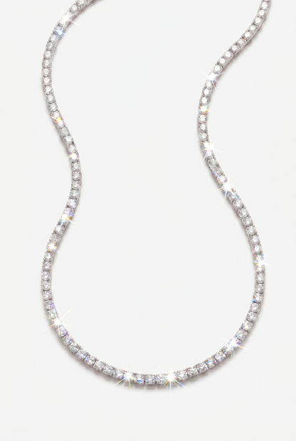 3mm Moissanite Tennis Chain