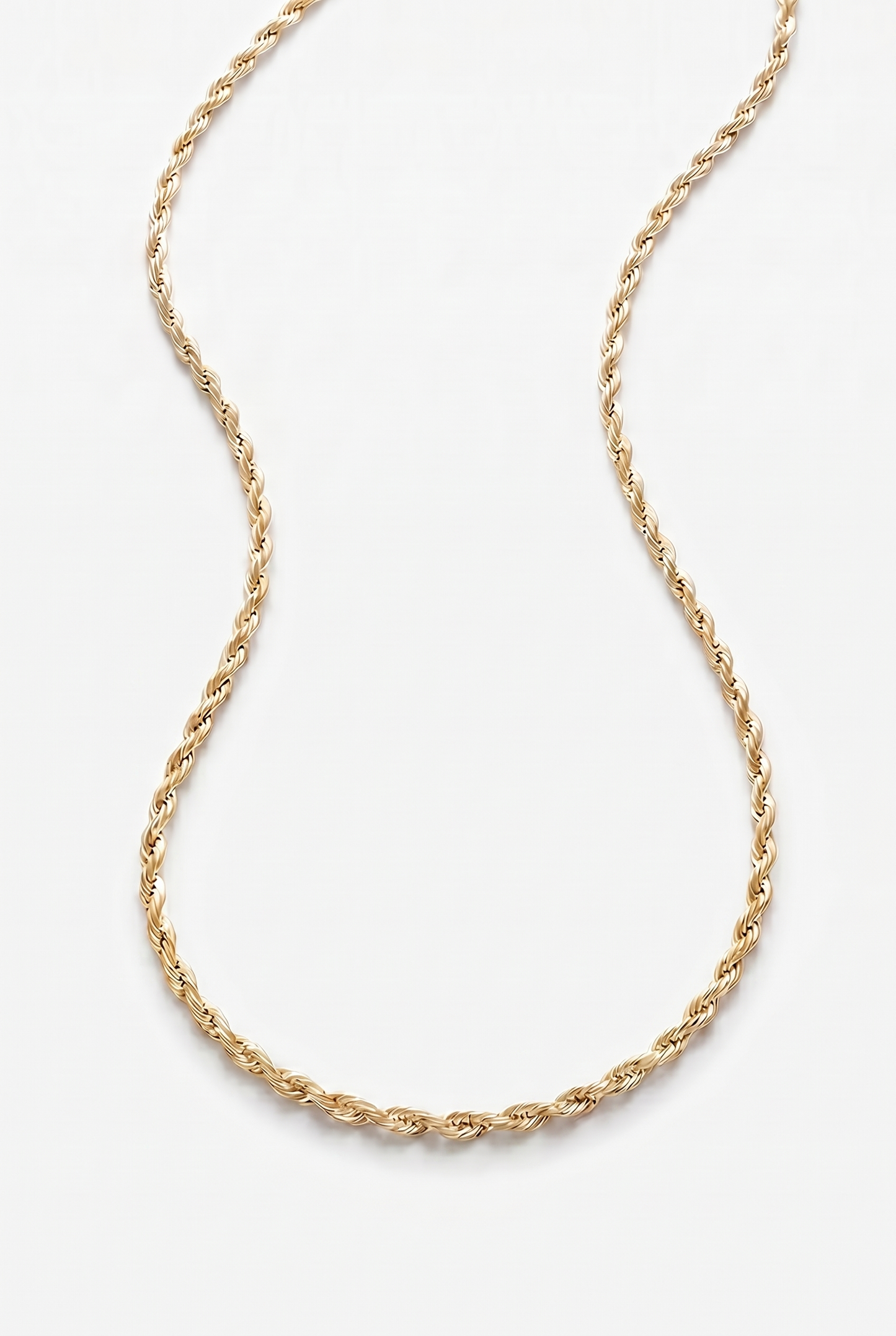 3mm Rope Chain - Gold