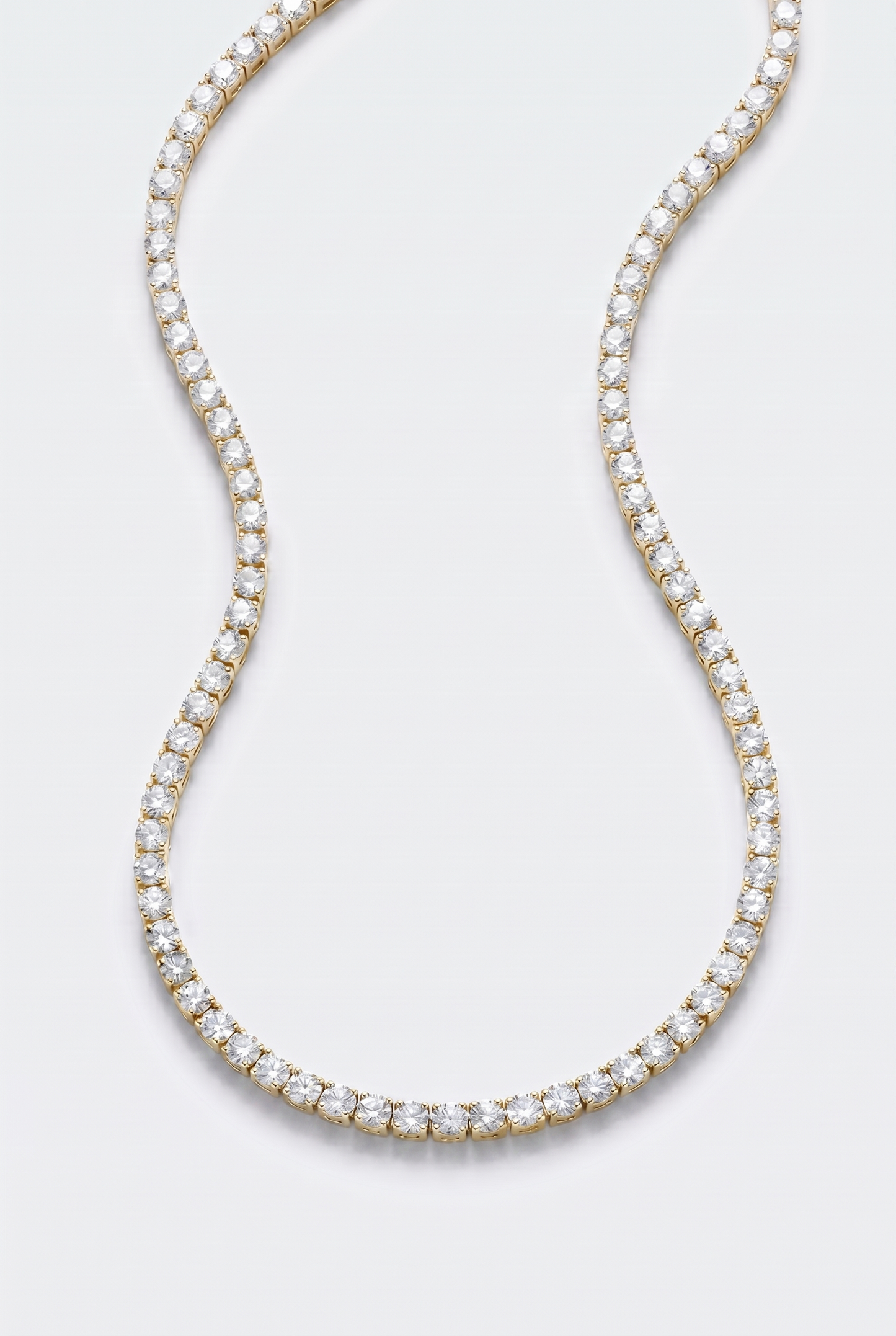 3mm Tennis Chain - Gold