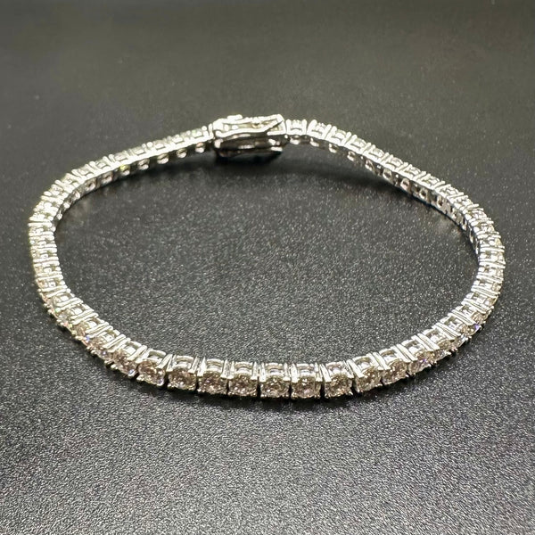 3mm Moissanite Tennis Bracelet