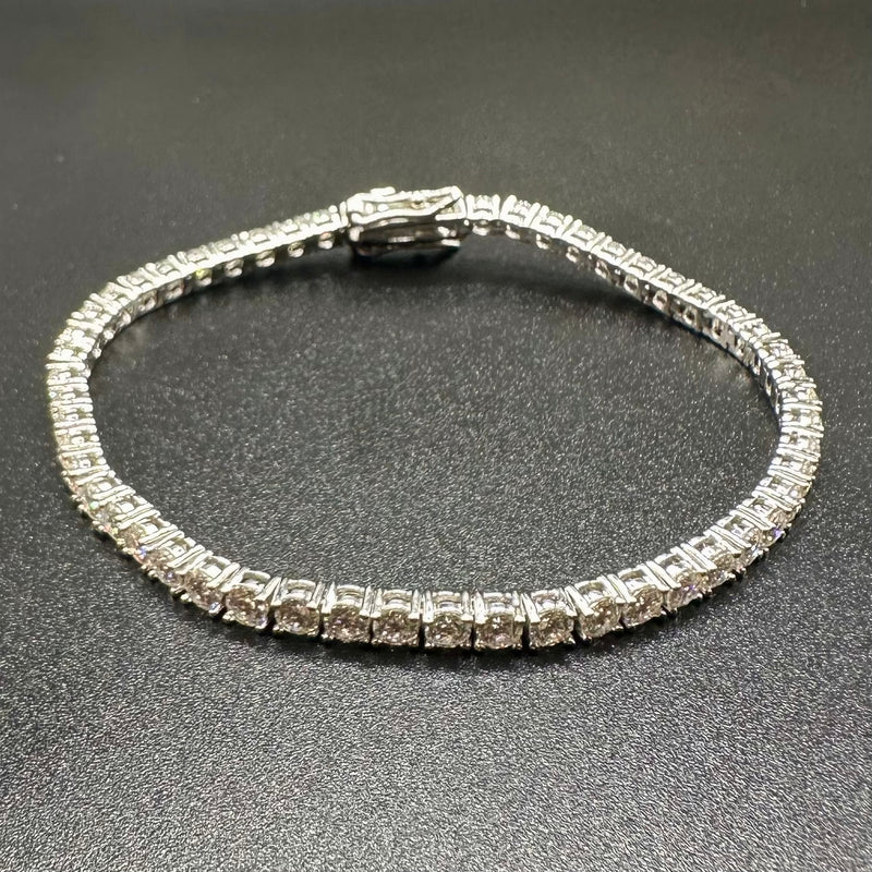 3mm Moissanite Tennis Bracelet