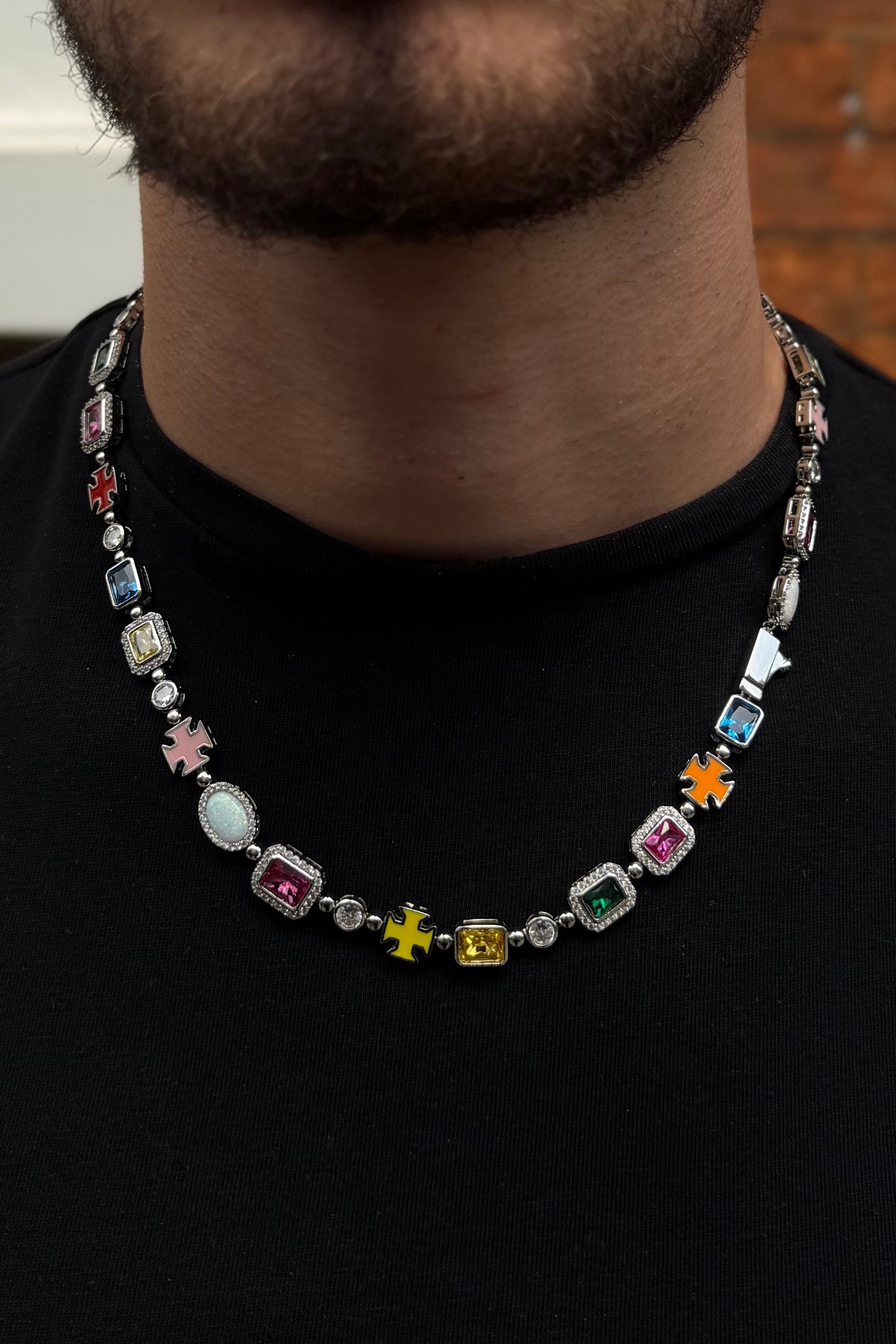 Multi Gemstone Chain