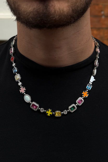 Multi Gemstone Chain