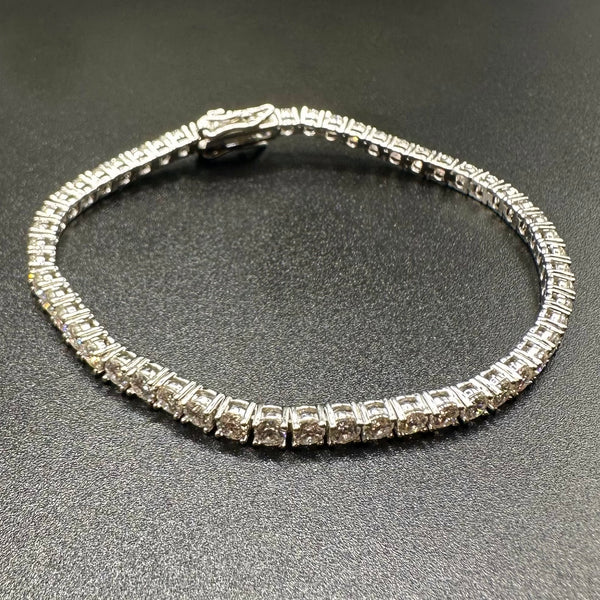3mm Moissanite Tennis Bracelet