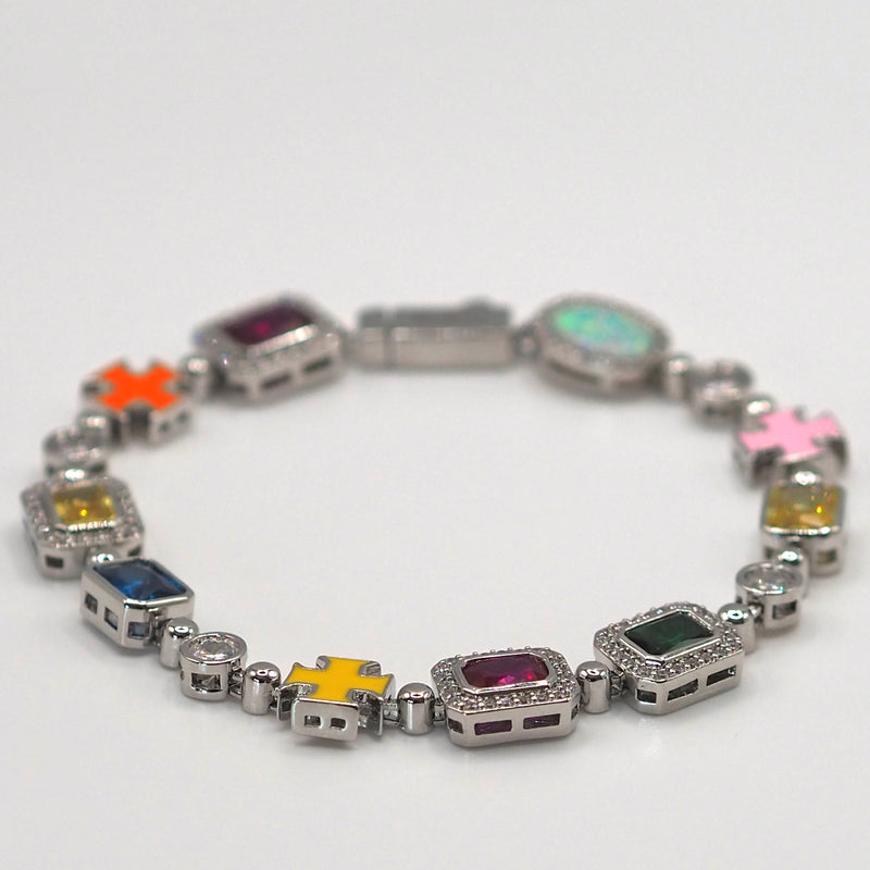 Multi Gemstone Bracelet