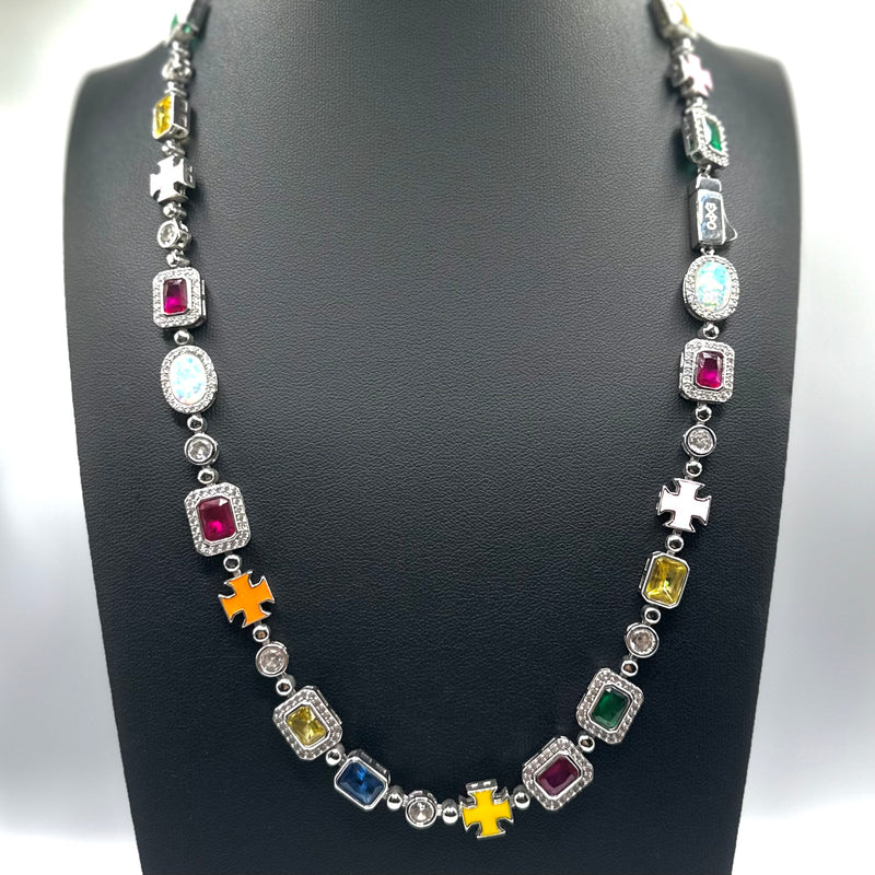 Multi Gemstone Chain