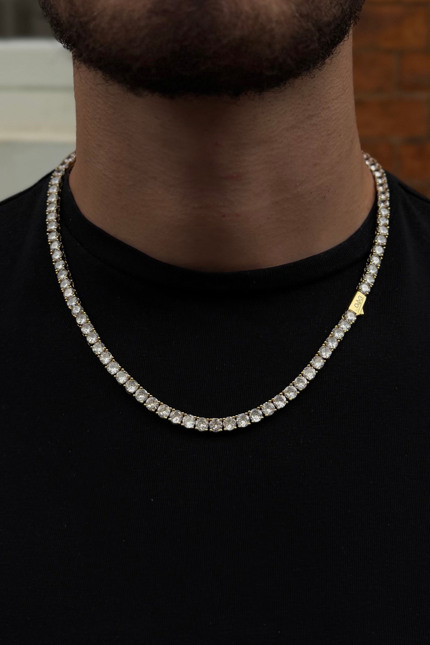 5mm Tennis Chain - Gold