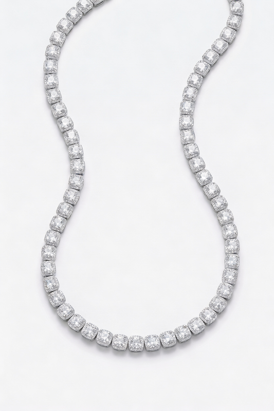 5mm Clustered Tennis Chain