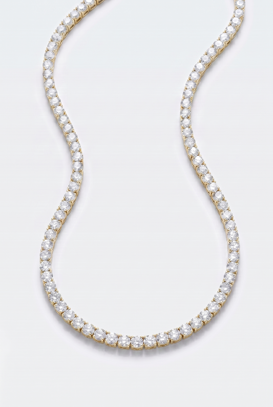 5mm Tennis Chain - Gold