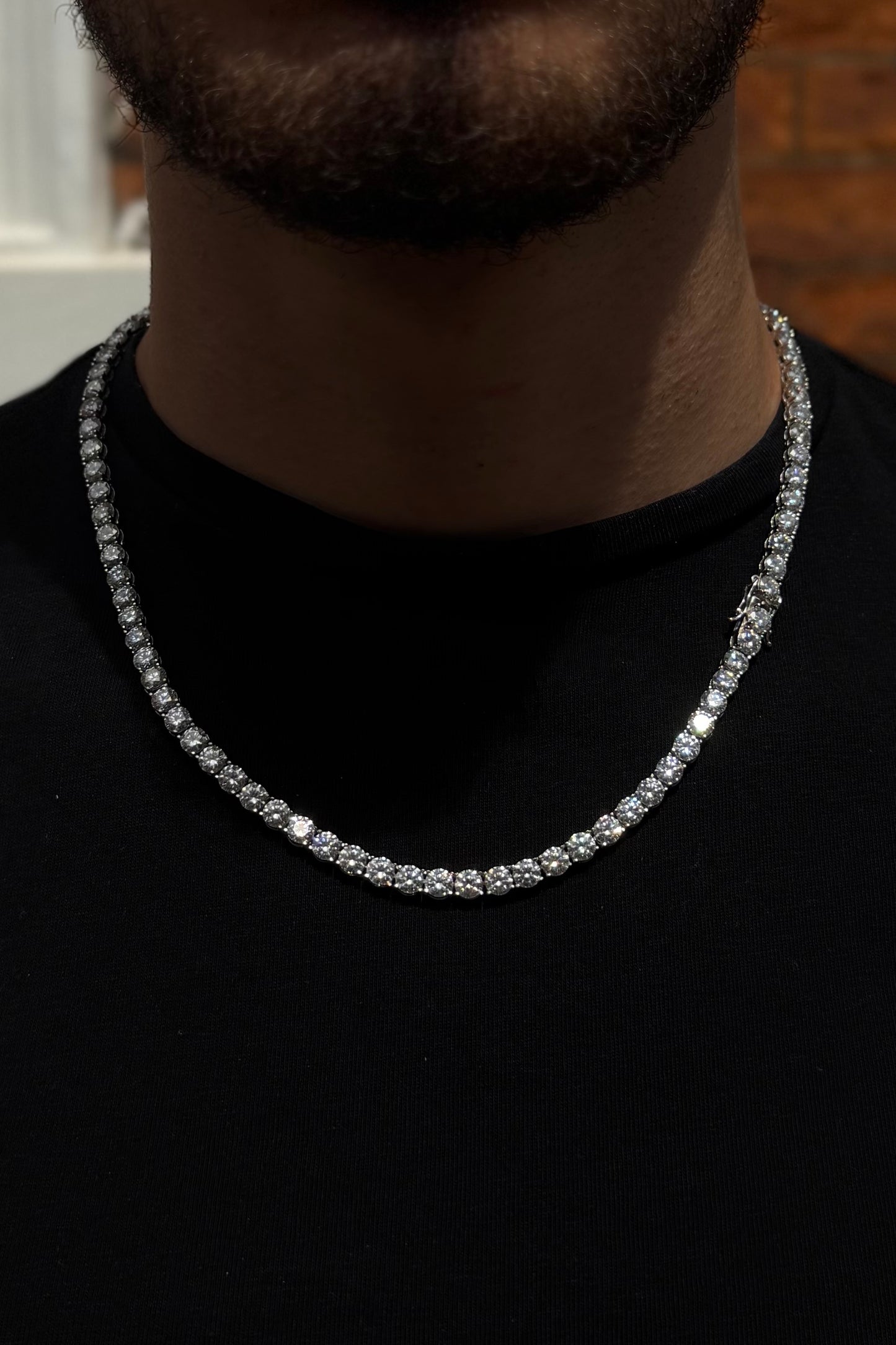 5mm Moissanite Tennis Chain