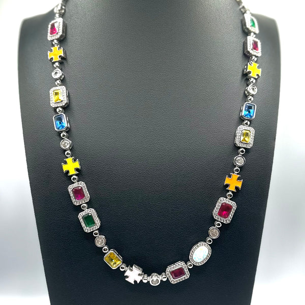 Multi Gemstone Chain