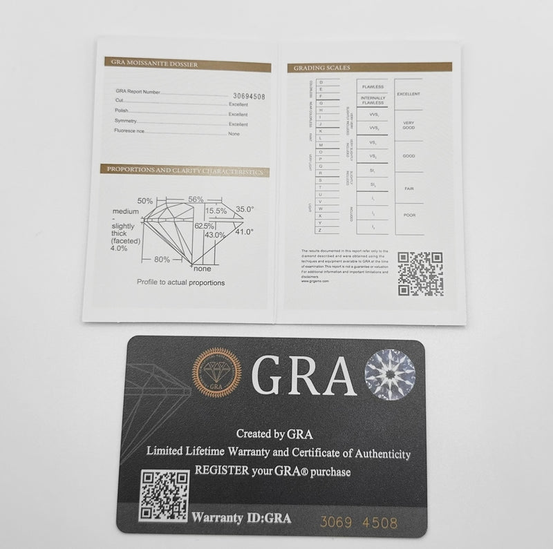 3mm Moissanite Tennis Chain