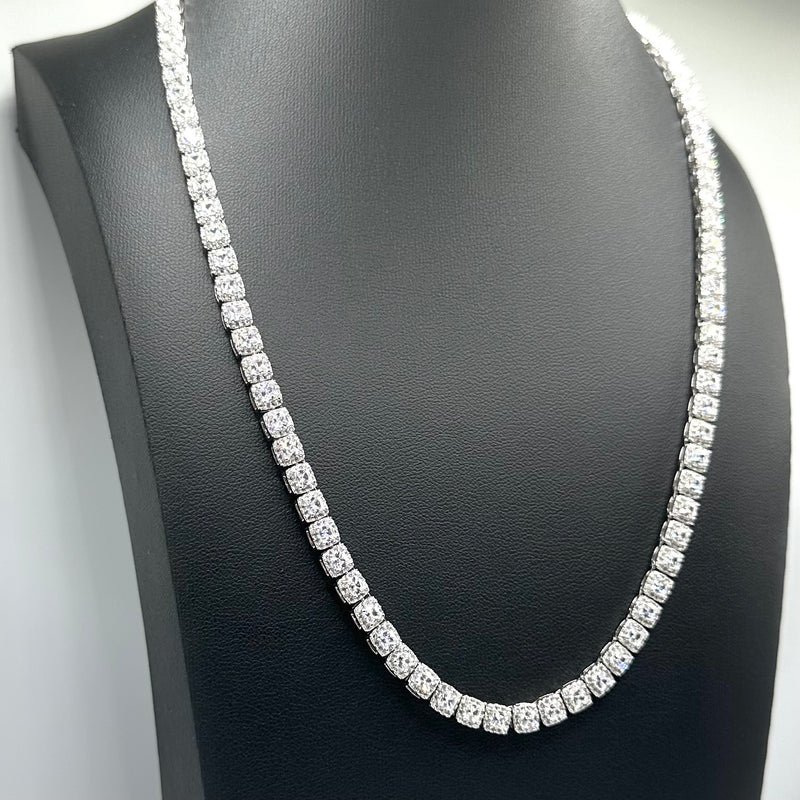 5mm Clustered Tennis Chain