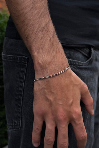 3mm Miami Cuban Link Bracelet
