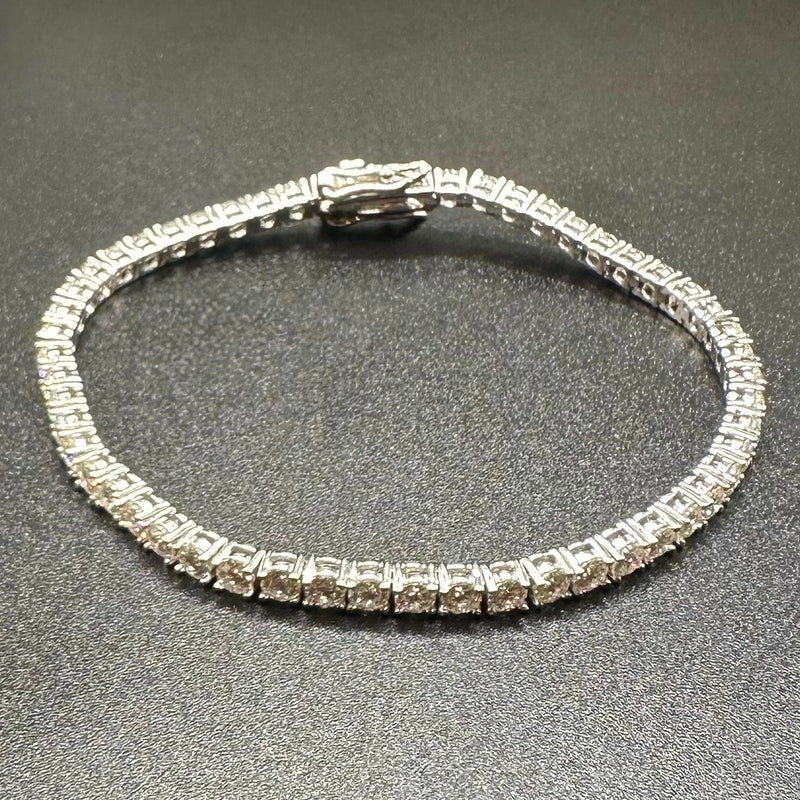 3mm Moissanite Tennis Bracelet