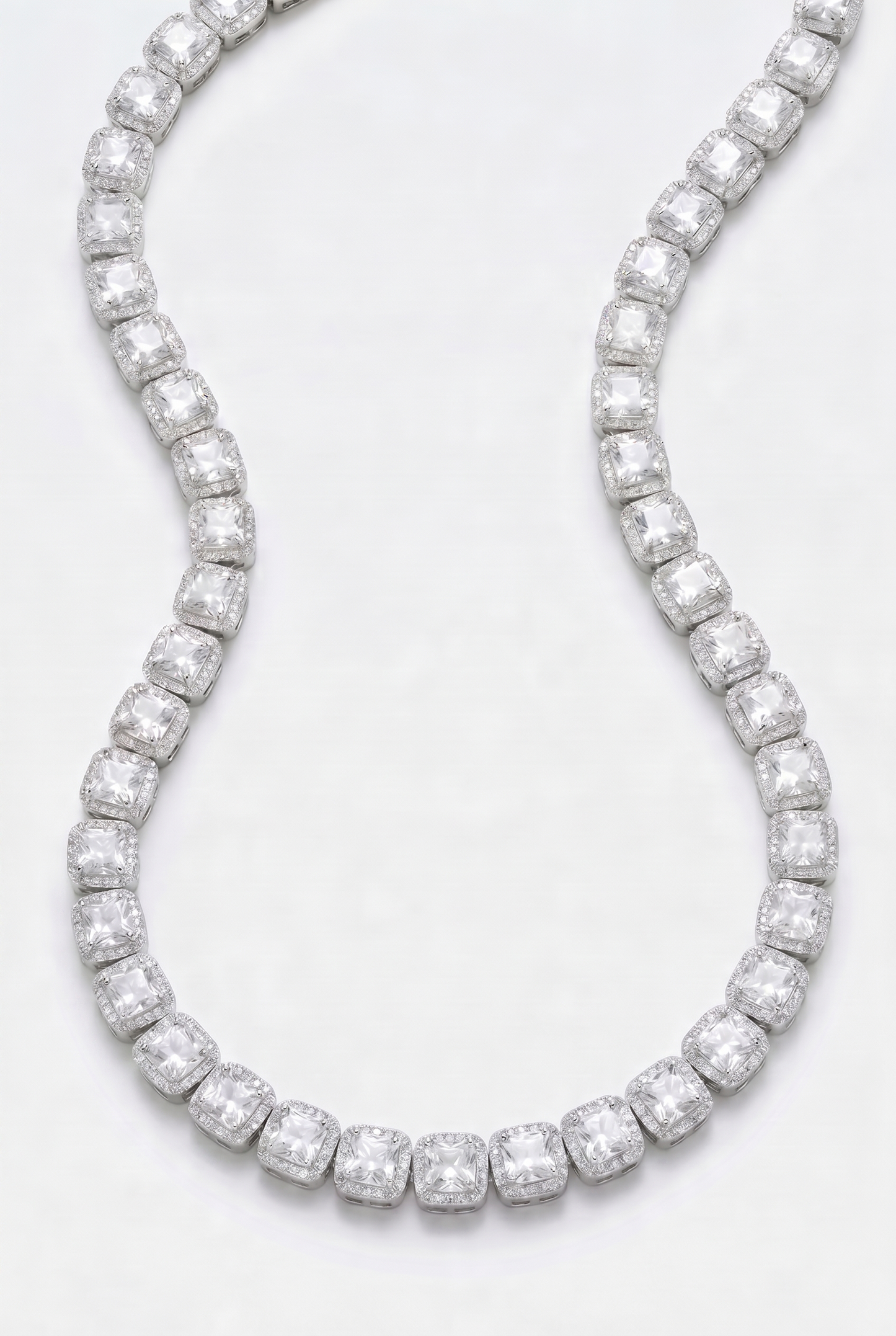7mm Clustered Tennis Chain