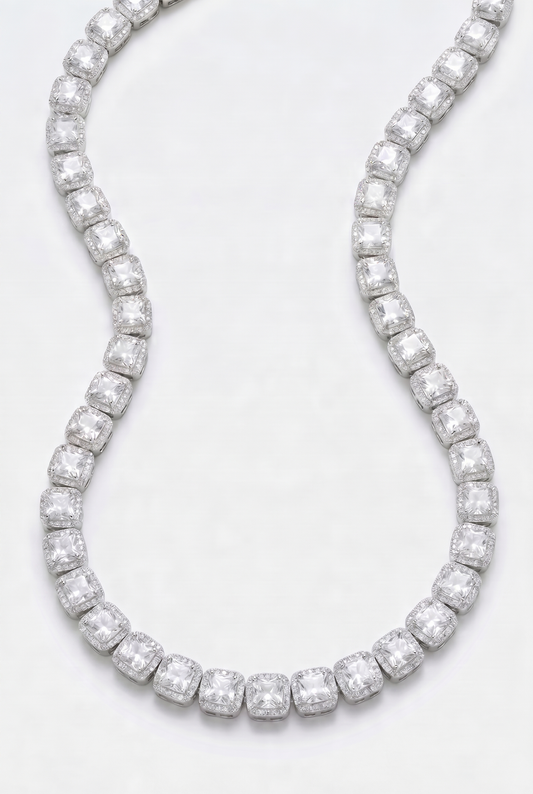 7mm Clustered Tennis Chain