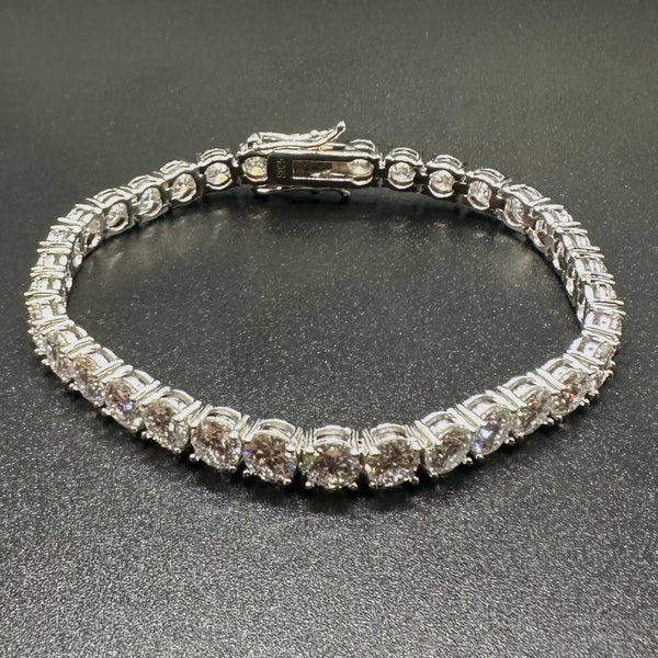5mm Moissanite Tennis Bracelet