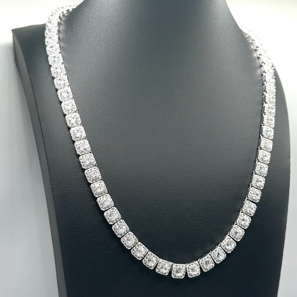 7mm Clustered Tennis Chain