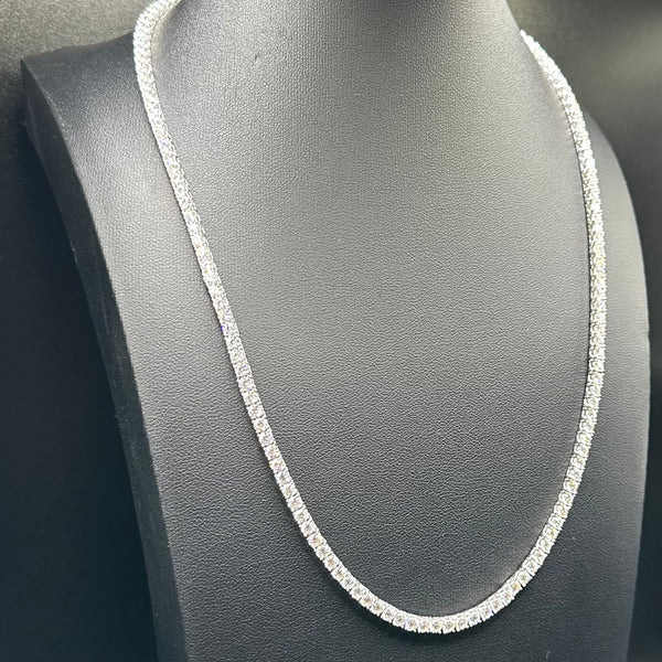 3mm Moissanite Tennis Chain