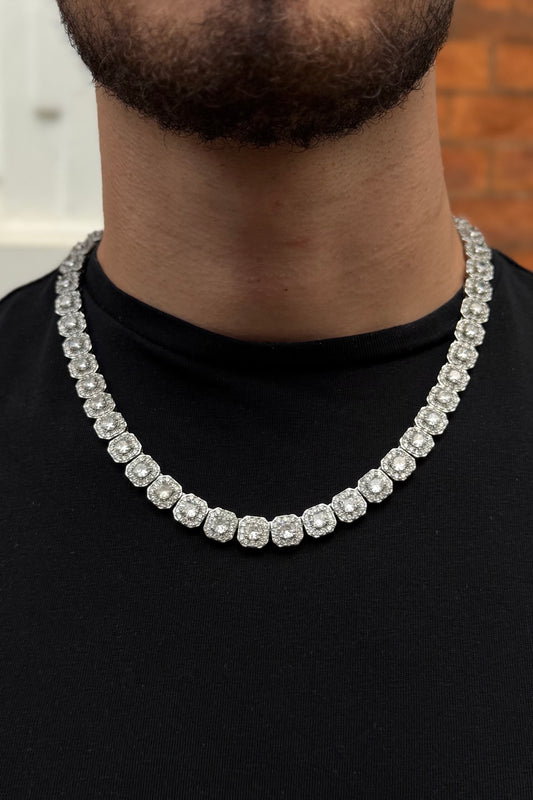 10mm Clustered Tennis Chain