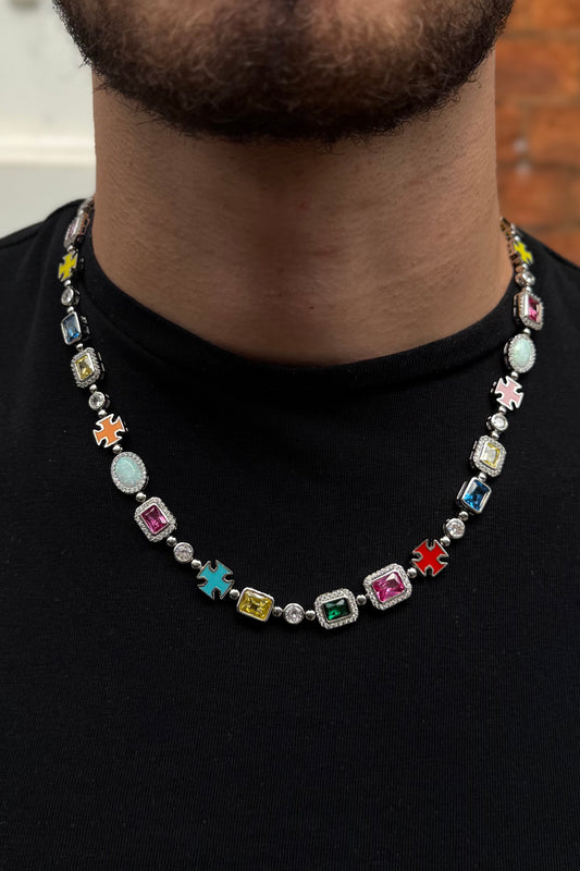 Multi Gemstone Chain