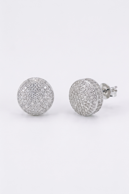 Micro Clustered Iced Stud Earrings
