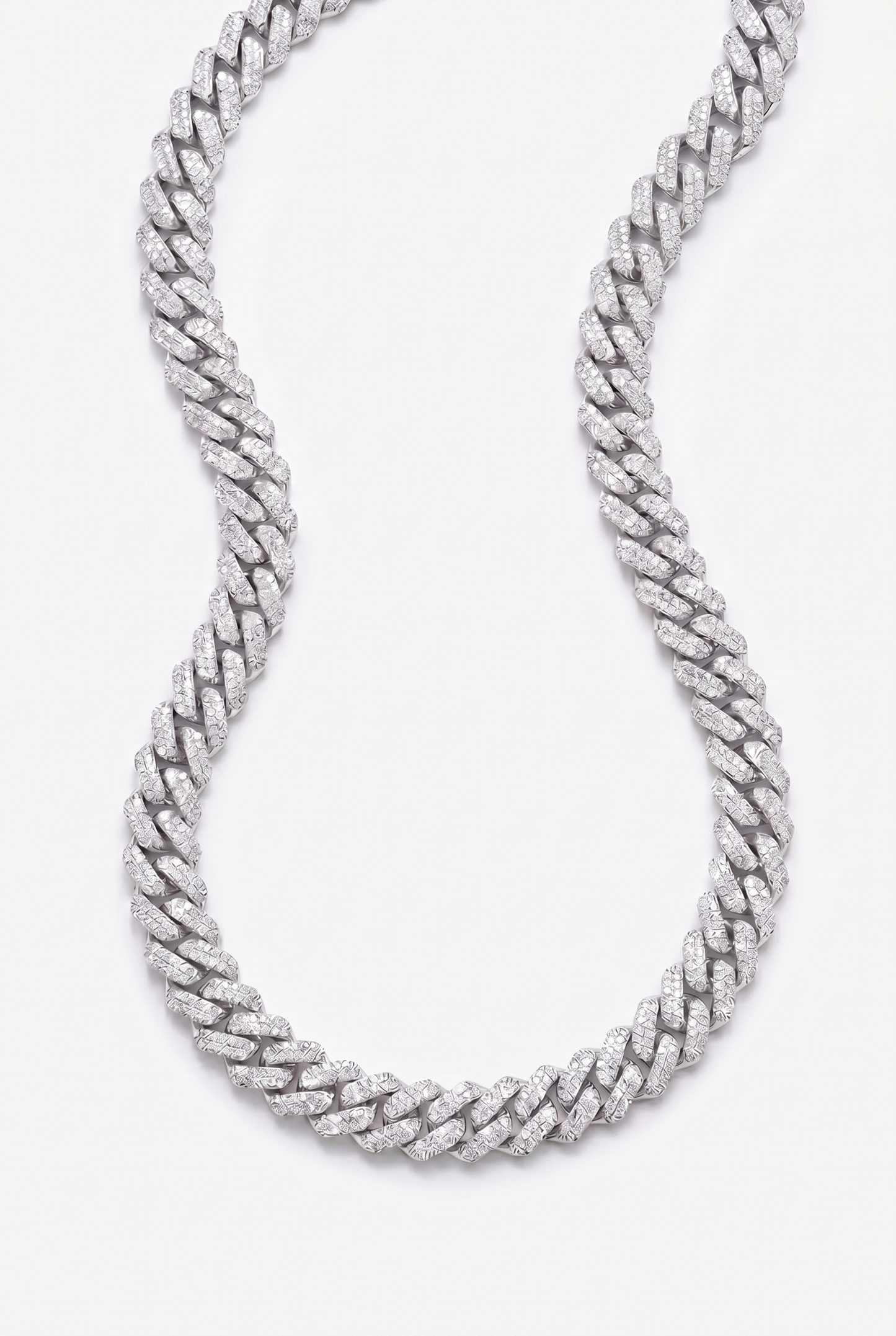 10mm Iced Prong Chain