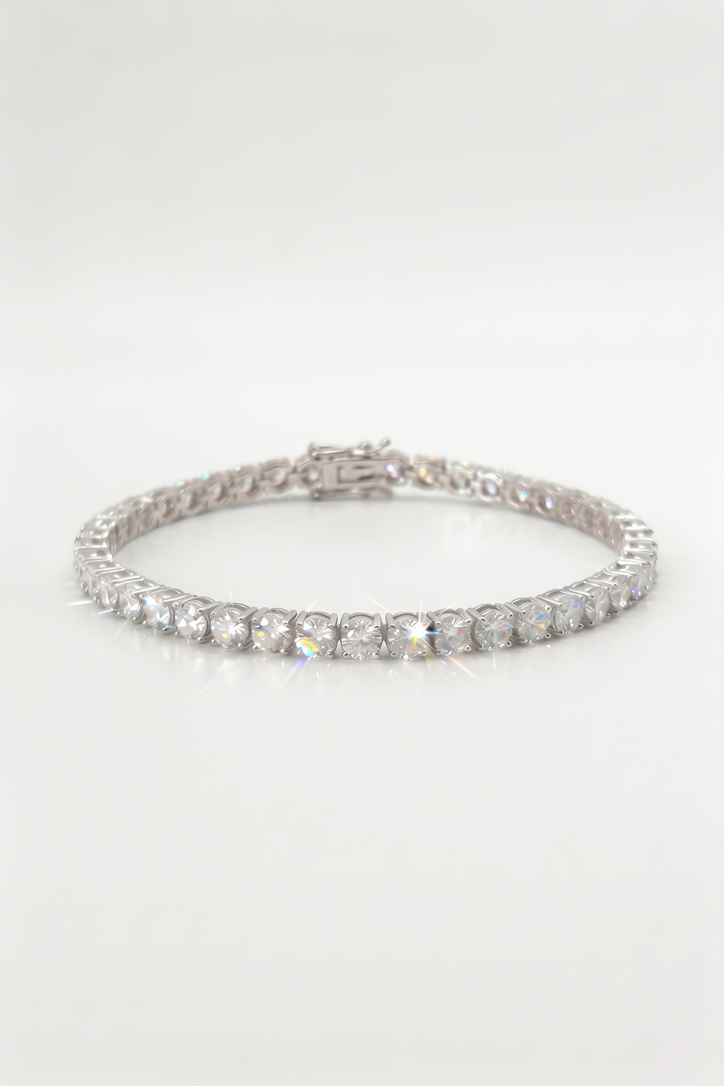 3mm Moissanite Tennis Bracelet