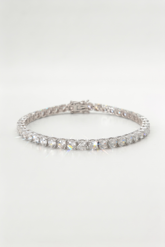 3mm Moissanite Tennis Bracelet