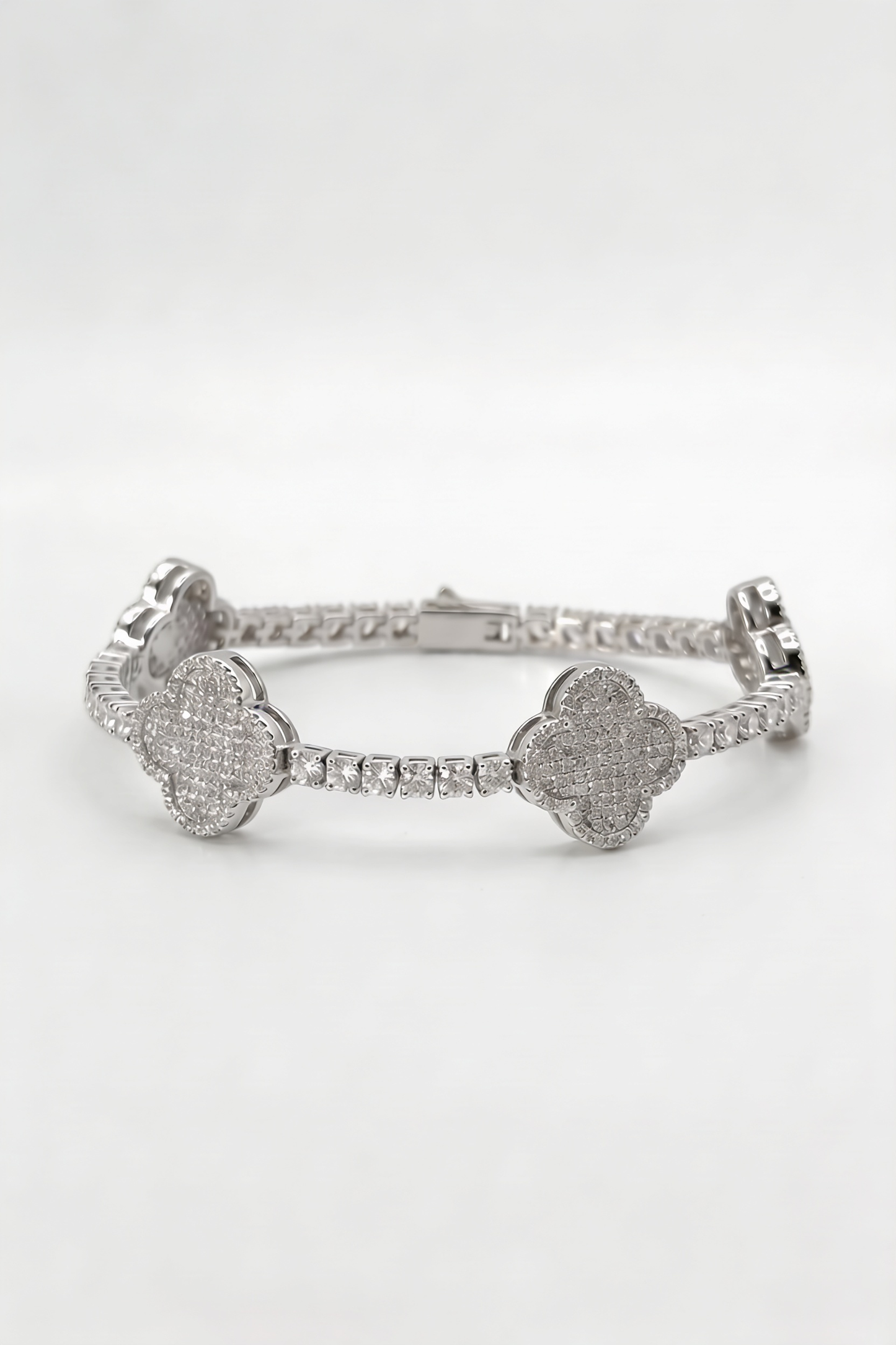3mm Motif Tennis Bracelet