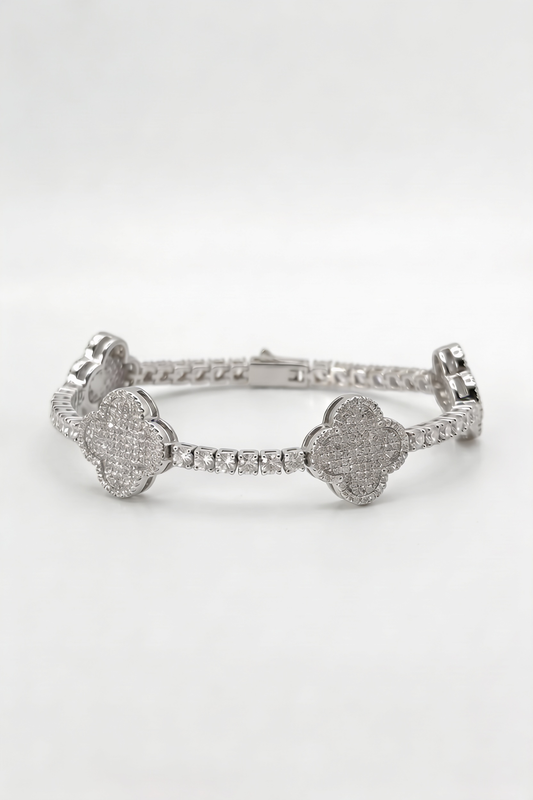 3mm Motif Tennis Bracelet